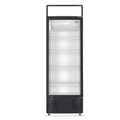 Ψυγειο αναψυκτικών βιτρίνα 450Lt με 4 ράφια & φωτεινή μετόπη.