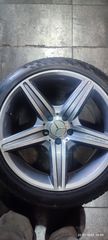 ΖΑΝΤΟΛΑΣΤΙΧΑ 18 " MERCEDES ΑΣΥΜΜΕΤΡΕΣ 5×112 με ελαστικά  225/40/18 και 245/40/18(4 τεμάχια μεταχειρισμένα)***TYRES SHOP PARADISIS***-thumb-2
