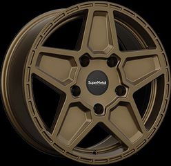 Ζάντες Αλουμινίου SUPERMETAL 8X18 5/120 ET40 CH65,1 Dull Bronze