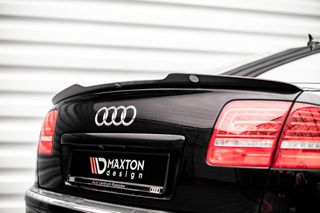 Spoiler / Αεροτομή Maxton Design Audi S8 D3 - Μαύρο Γυαλιστερό - (AU-S8-D3F-CAP1G)