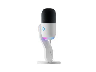 Logitech - Yeti GX Dynamic RGB Gaming Mic with LIGHTSYNC, Off-white / PC-thumb-3