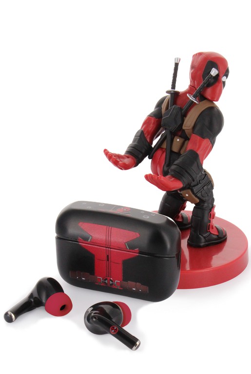 DEADPOOL - Buds Pro Bundle - Wireless Bluetooth Earbuds + Holder
