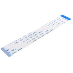 Ευέλικτη Επίπεδη Καλωδιοταινία FFC 26 pin 1.0mm Pitch Αντίθετης Κατεύθυνσης (15cm) (OEM)
