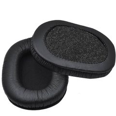 Αντικατάσταση Μαξιλαριών Ακουστικών για Sony MDR-7506 MDR-V6 V7 MDR-900ST (Ζευγάρι) (Ζαρωμένο Μαύρο) (OEM)