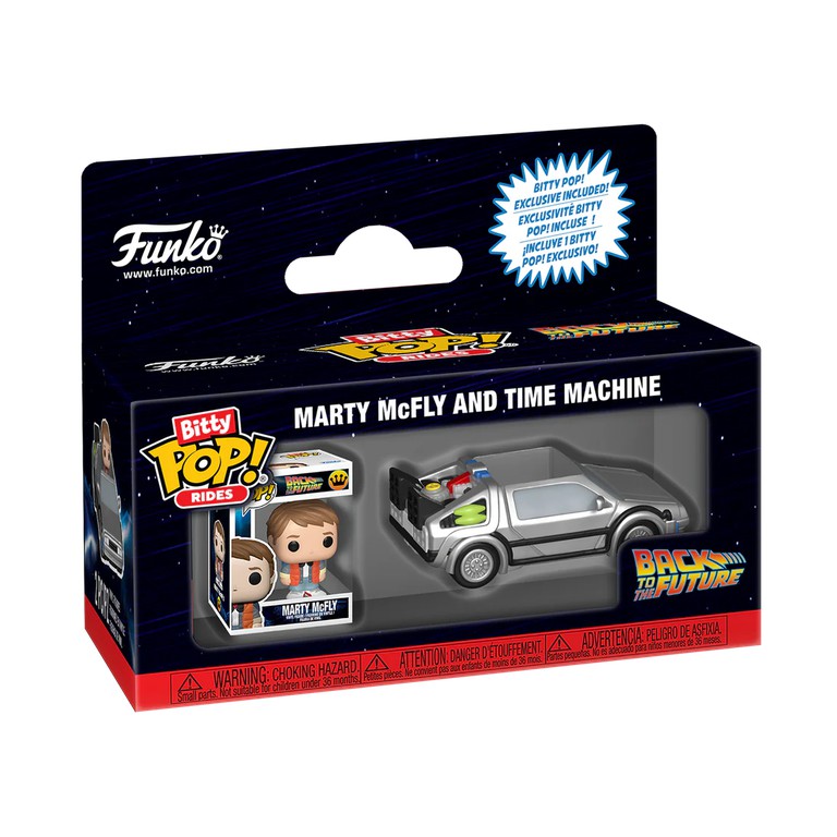 BACK TO THE FUTURE - Bitty Pop Ride - Time Machine