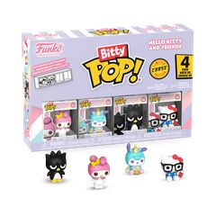 SANRIO - Bitty Pop 4 Pack 2.5cm - My Melody