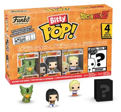 DRAGON BALL Z - Bitty Pop 4 Pack 2.5cm - Cell (First Form)