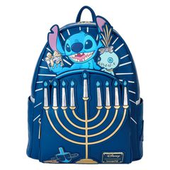 LILO & STITCH - Light Up Menorah Sticth - Mini Backpack Loungefly