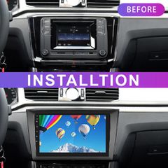 VW Golf 6 (2010-2013) 9" Οθόνη Android Car Radio Navigation | 4GB+64GB | 8-Core | Ασύρματο CarPlay & Aσύρματο Android Auto | GPS | WiFi | DSP | FM/RDS-thumb-3