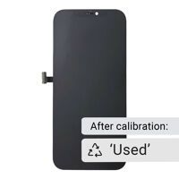 For iPhone/iPad (AP12PM0001B7-FLEX) Display 'used' on >iOS18' (Compatible hard OLED), For iPhone 12 Pro Max