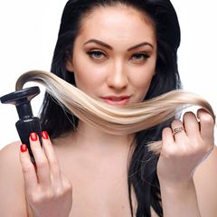 Blonde Pony Tail Butt Plug-thumb-3