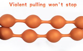 Anus Butt Plug with Suction Golden XL 51cm-thumb-13