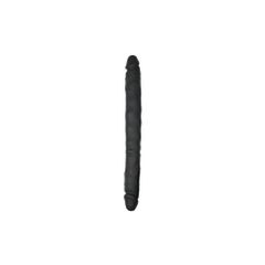 Silicone Double Ended Dildo Black 49cm (M)