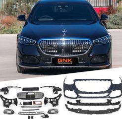 ΠΡΟΦΥΛΑΚΤΗΡΑΣ ΕΜΠΡΟΣ Mercedes-Benz W223 S-Class Maybach Design Front Bumper 2021-2024