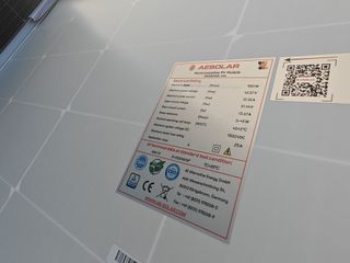 AESOLAR 550W ηλιακά πανελ- solar energy panel