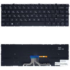 Πληκτρολόγιο Ελληνικό - Greek Laptop Keyboard για HP Pavilion x360 13-BB 13-BB0010NR 13-BB0047NR 13-bb0001nx M14232-001 M29283-A41 M14232-A41 GR No Frame Backlight Gray ( Κωδ.40730GRBL )