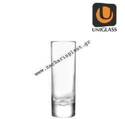 UNIGLASS (91402) ΠΟΤΗΡΙ ΓΥΑΛΙΝΟ ΟΥΖΟΥ 21cl - (12τεμ.)