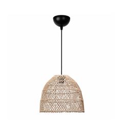 Boho Κρεμαστό Φωτιστικό Οροφής Μονόφωτο 1 x E27 AC 220-240V IP20 Μπεζ - Μ30 x Π30 x Υ25cm