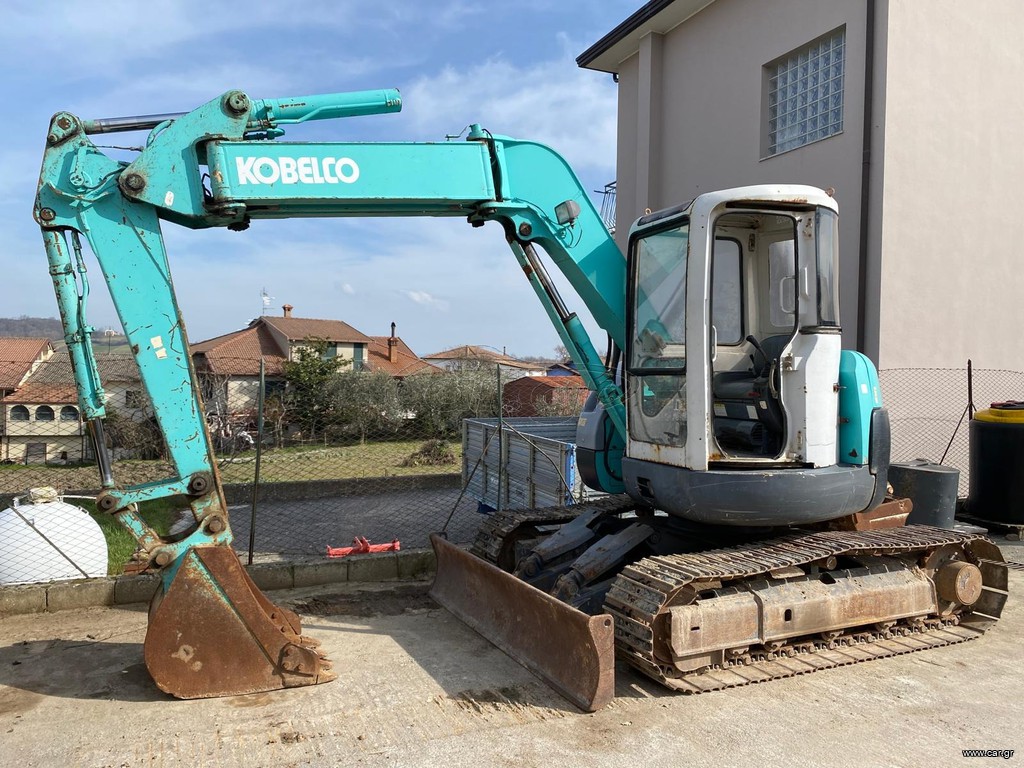 Εκσκαφέας Με Ερπύστριες Kobelco 2005 SK75UR-1MC
