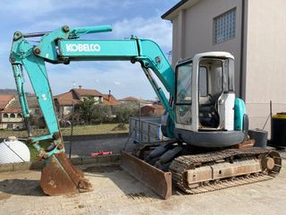 Εκσκαφέας Με Ερπύστριες Kobelco 2005 SK75UR-1MC
