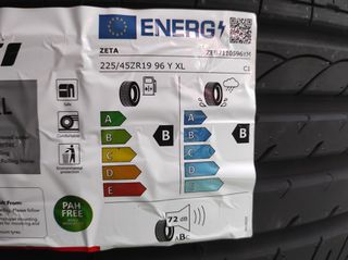 225/45/ZR19 4 EΛΑΣΤΙΚΑ ΚΑΙΝΟΥΡΓΙΑ ZETA ΕΝΙΣΧΥΜΕΝΑ............ETOΣ ΠΑΡΑΓΩΓΗΣ 2026 225/45/ZR19...........ΜΕ ΦΠΑ-thumb-4