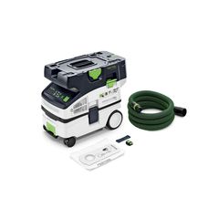 CTLC MINI I-Basic Φορητός Απορροφητήρας Σκόνης Μπαταρίας L 2x18V (Solo) - ΕΠΑΓΓΕΛΜΑΤΙΚΗΣ ΧΡΗΣΗΣ - FESTOOL (#577065)
