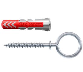 ΒΥΣΜΑ ΠΛΑΣΤΙΚΟ 06x30 OH ΜΕ ΒΙΔΟΘΗΛΙΑ 4τμχ DUOPOWER FISCHER 535005