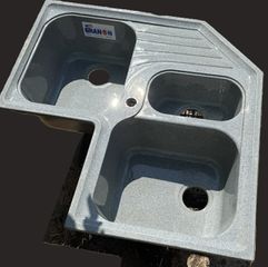 Νεροχύτης από Γρανίτη Γωνιακός