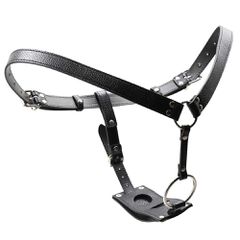 Strap on With Cock Ring And Plug Hole