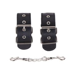 Two Row Hand Cuffs Black-thumb-2