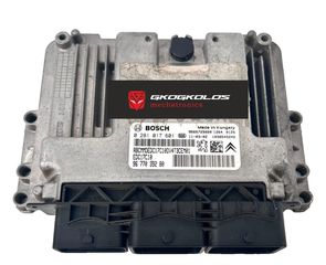 ΕΓΚΕΦΑΛΟΣ CITROEN - PEUGEOT 206 1.4 BOSCH ENGINE CODE 8HR EDC17C10 0281017601 9677039280 9666729880 ΞΕΚΛΕΙΔΩΤΟΣ ΑΡΙΣΤΟΣ - ΕΓΓΥΗΣΗ !!