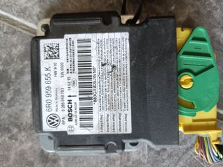 Εγκέφαλος αερόσακων 6R0959655 K για VOLKSWAGEN POLO 6R SEAT IBIZA 6J  2009 2010 2011 2012 2013 2014 2015 2016