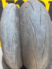 ΖΕΥΓΑΡΙ 200/55/17 & 120/70/17...DUNLOP SPORTMAX...ΣΕ ΠΑΡΑ ΠΟΛΥ ΚΑΛΗ ΚΑΤΑΣΤΑΣΗ..ΜΕ DOT