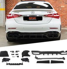 ΠΙΣΩ ΣΠΟΙΛΕΡ Mercedes-Benz C-Class W206 Sedan C63-S AMG Design Rear Diffuser 2022+