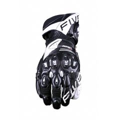 RFX1 EVO FIVE LEATHER GLOVES BLACK/WHITE