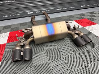 AKRAPOVIC M2 F87 COMPETITION SLIP ON ΤΙΤΑΝΙΟΥ (OPF BACK)