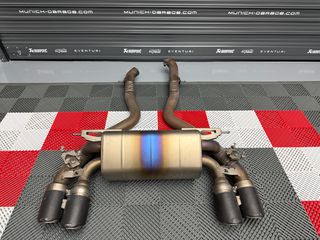 AKRAPOVIC M2 F87 COMPETITION SLIP ON ΤΙΤΑΝΙΟΥ (OPF BACK)