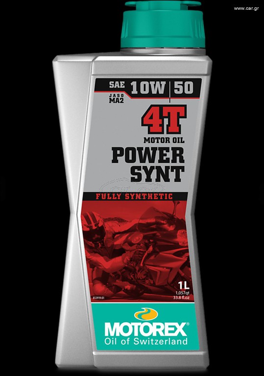 MOTOREX POWER SYNT 10W50 FULLY SYNTHETIC