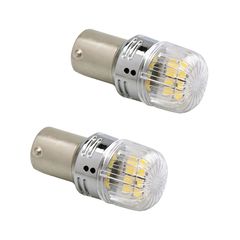 Λάμπες Led P21W BA15S Μονοπολικές 10-30Volt 620Lm 16 Led Λευκό Φως Canbus 14682 2 Τεμάχια