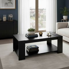 Τραπέζι σαλονιού OLYMPUS pakoworld χρώμα wenge 110x51x42,5εκ