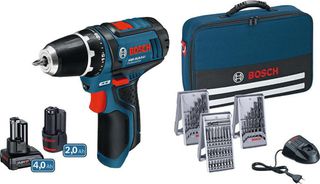 GSR 12V-15 ΔΡΑΠΑΝΟΚΑΤΣΑΒΙΔΟ ΜΠΑΤΑΡΙΑΣ 2-4Ah+εξαρτ BOSCH 0615990G6L