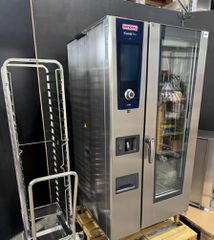 ΦΟΥΡΝΟΣ ΜΕ ΚΑΡΟΤΣΙ, Rational combi steamer iCombi Pro 20-1/1 ΡΕΥΜΑΤΟΣ, 20 ΤΑΨΙΑ 1/1. ΜΟΝΤΕΛΟ 2022. ΠΡΑΓΜΑΤΙΚΑ ΣΕ ΚΑΤΑΣΤΑΣΗ ΒΙΤΡΙΝΑΣ!!! ΤΙΜΗ 16500+ΦΠΑ