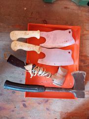 Μπαλτάδες, τσεκούρια 4 τεμ_100€