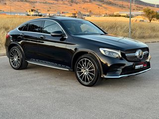 Mercedes-Benz GLC Coupe 2018 *350e*AMG LINE*4MATIC*ΟΡΟΦΗ*ΑΥΤΟΜΑΤΟ ΣΤΡΙΨΙΜΟ-ΦΡΕΝΑΡΙΣΜΑ*-thumb-2
