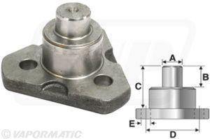 Βάση Μπροστινού Συστήματος Κάτω Case International MX150 - Renault Ares 610 (Carraro) για Case International Αγροτικό Τρακτέρ CS CS120