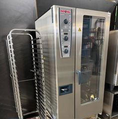 ΦΟΥΡΝΟΣ ΡΕΥΜΑΤΟΣ ΜΕ ΚΑΡΟΤΣΙ ΓΙΑ 20 ΤΑΨΙΑ 1/1. Rational combi steamer CMP201E, ΜΟΝΤΕΛΟ 2016.