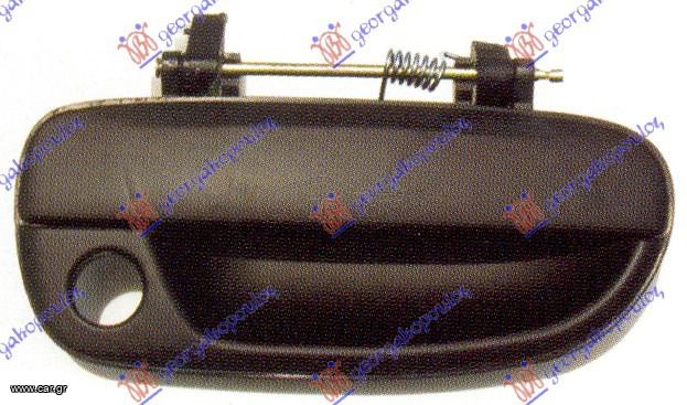 ΧΕΡΟΥΛΙ ΕΜΠΡΟΣ ΠΟΡΤΑΣ ΕΞΩΤΕΡΙΚΟ ΔΕΞΙ HYUNDAI ACCENT 1999 2000 2001 2002 **ΠΡΟΣΦΟΡΑ**