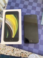 Iphone se 2020 128gb Μαυρο αριστη κατασταση με το κουτι του