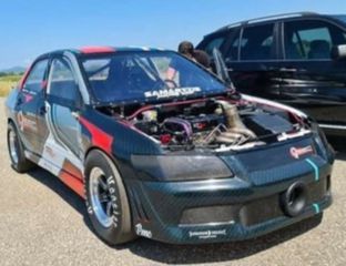 Mitsubishi Lancer 2003 14/05/2020 WORLD RECORD 0-400 7.6 FEG LUBR. 9SEC  GTR RAC.-thumb-7