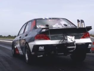Mitsubishi Lancer 2003 14/05/2020 WORLD RECORD 0-400 7.6 FEG LUBR. 9SEC  GTR RAC.-thumb-10